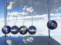 Newtons Cradle Earth Fine Art Print by Bruce Rolff | Stocktrek Images