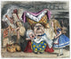Alice In Wonderland - The Pig and Pepper Fine Art Print by Sir John Tenniel
