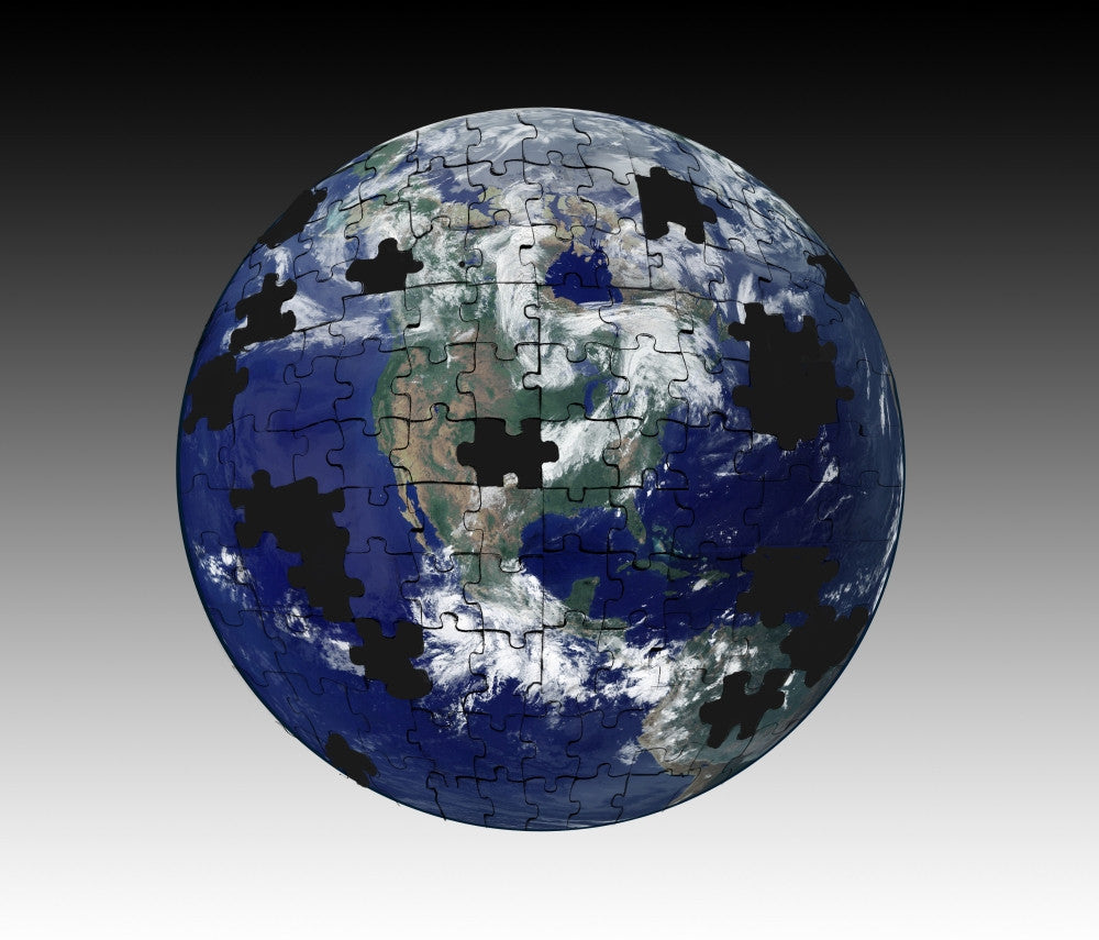 Earth Puzzle Fine Art Print by Spencer Sutton | Science Source