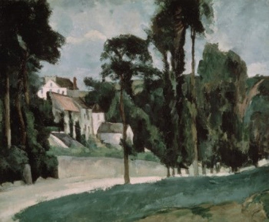 The Path in the Park Fine Art Print by Paul Cezanne - Pushkin Museum