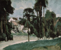 The Path in the Park Fine Art Print by Paul Cezanne - Pushkin Museum