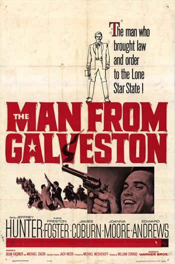 The Man From Galveston Movie Poster (11x17) - Vintage Film Art