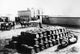 Oil Industry in Montana, 1880 - Stack of Barrels Poster Print by Granger Collection