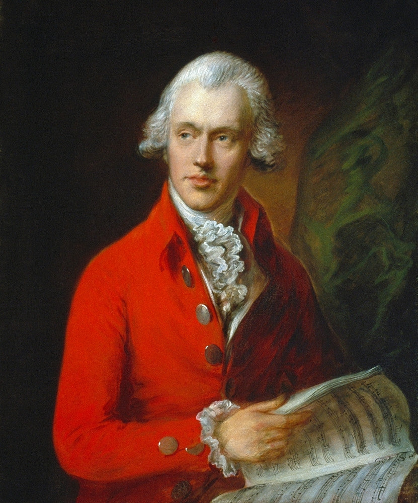 Charles Rousseau Burney Fine Art Print by Thomas Gainsborough