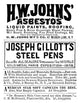Ad: Asbestos 1883 American Magazine Advertisement Poster Print by Granger Collection