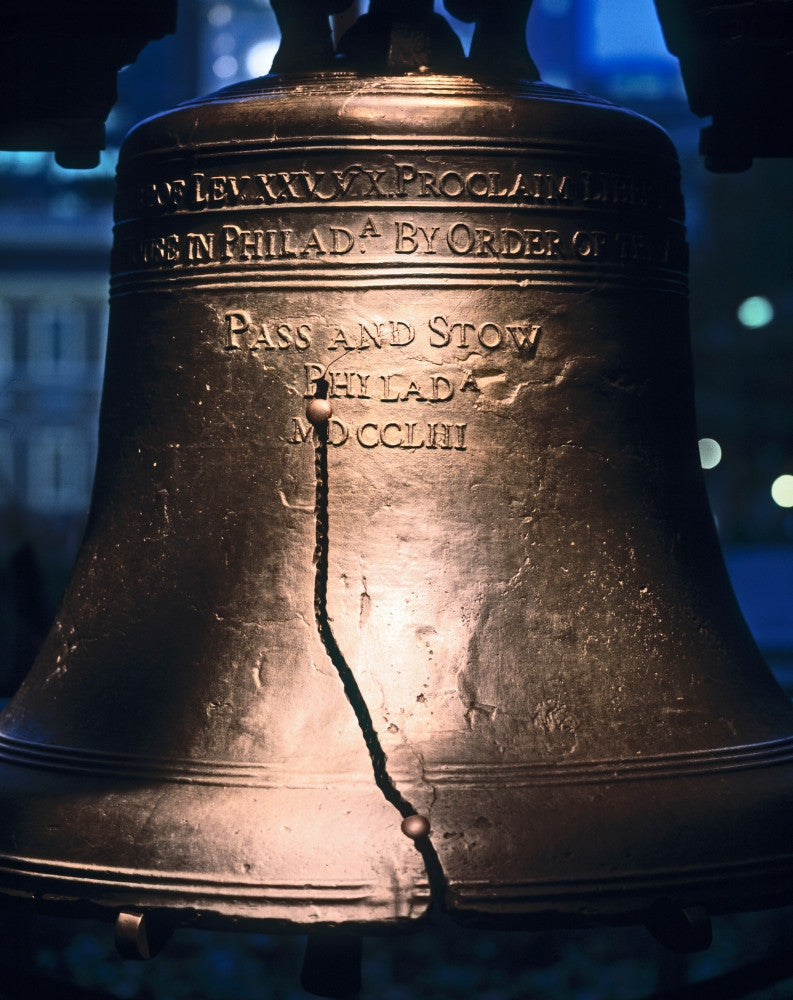 Close-Up of the Liberty Bell Fine Art Print by Panoramic Images
