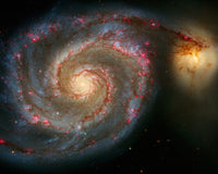 The Whirlpool Galaxy (M51) Fine Art Print - Stunning Space Imagery
