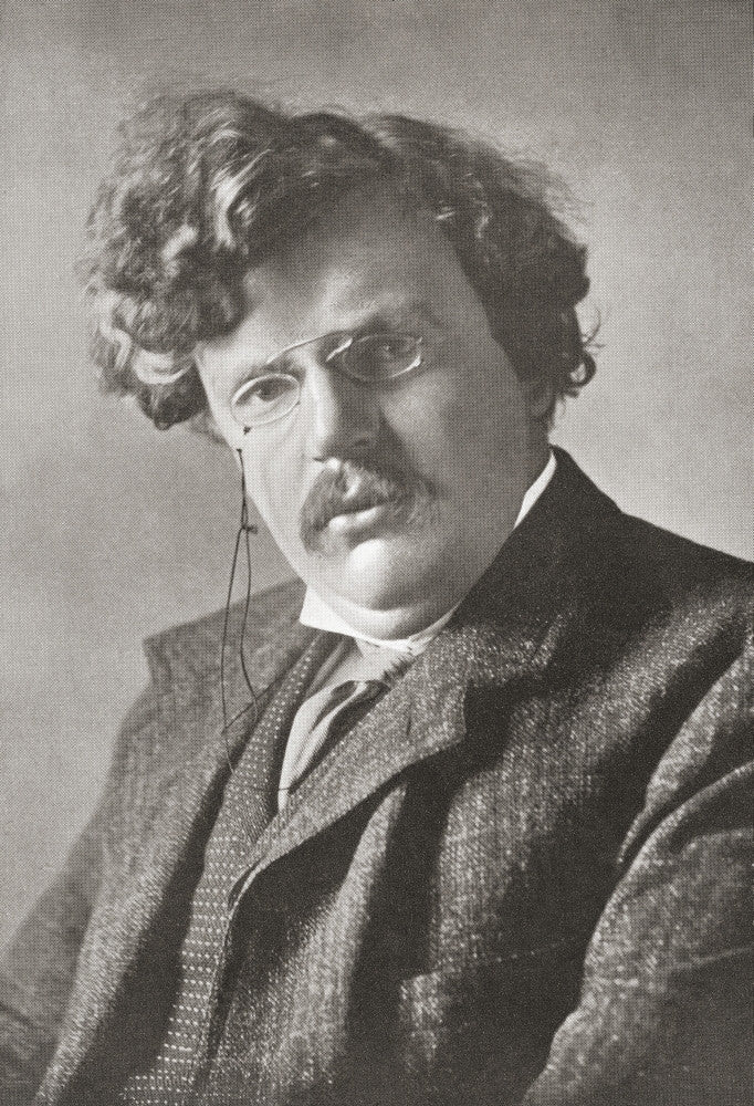 Gilbert Keith Chesterton 1874 Fine Art Print