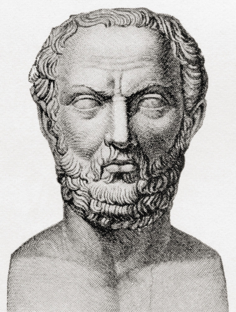 Thucydides Fine Art Print - Greek Historian from 1908 | Posterazzi