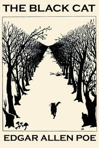 Modern Cover Art of Edgar Allan Poe's 'The Black Cat' by Jason Pierce