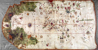 Nina World Map 1500 Fine Art Print by Granger Collection