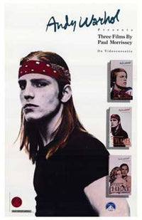Paul Morrissey Trilogy Movie Poster 11x17
