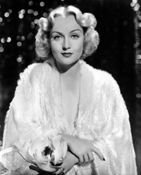 Carole Lombard Classic Portrait Fine Art Print