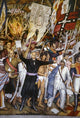 The Cry of Dolores Mural Detail Fine Art Print by Juan O'Gorman