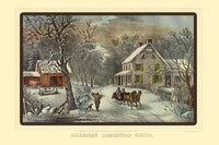 Currier and Ives American Printmaking Fine Art Print by Nathaniel Currier