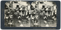 Devout Hindus at the Ganges River, C1907 - Fine Art Print by Granger Collection