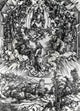 St. John Before God and Elders Fine Art Print by Albrecht Durer