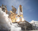 Space Shuttle Atlantis Launch at Pad 39A Fine Art Print by Stocktrek Images