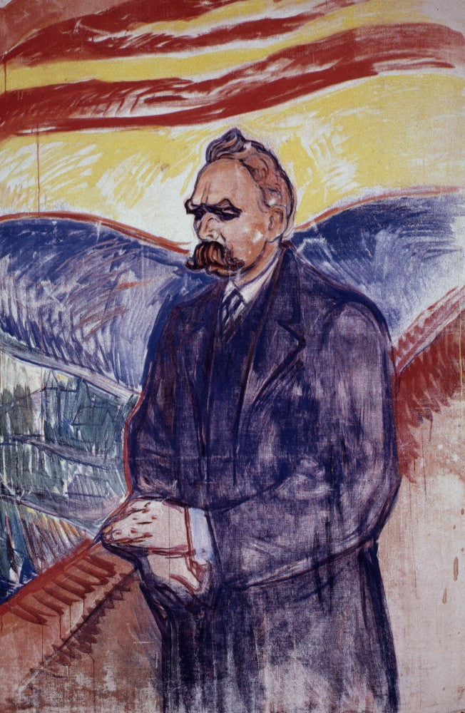Friedrich W. Nietzsche Fine Art Print by Edvard Munch