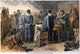 Thanksgiving 1621 Pilgrims and Native Americans Fine Art Print by Granger Collection
