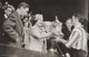 King George VI and Queen Elizabeth Presenting the Cup to Raich Carter - Fine Art Print by Hilary Jane Morgan