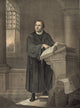 Martin Luther at the Pulpit Fine Art Print - Lithograph by Friedrich W. Wehle