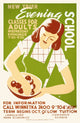 WPA Cooking Poster Print Featuring Woman in Apron - Unknown Artist