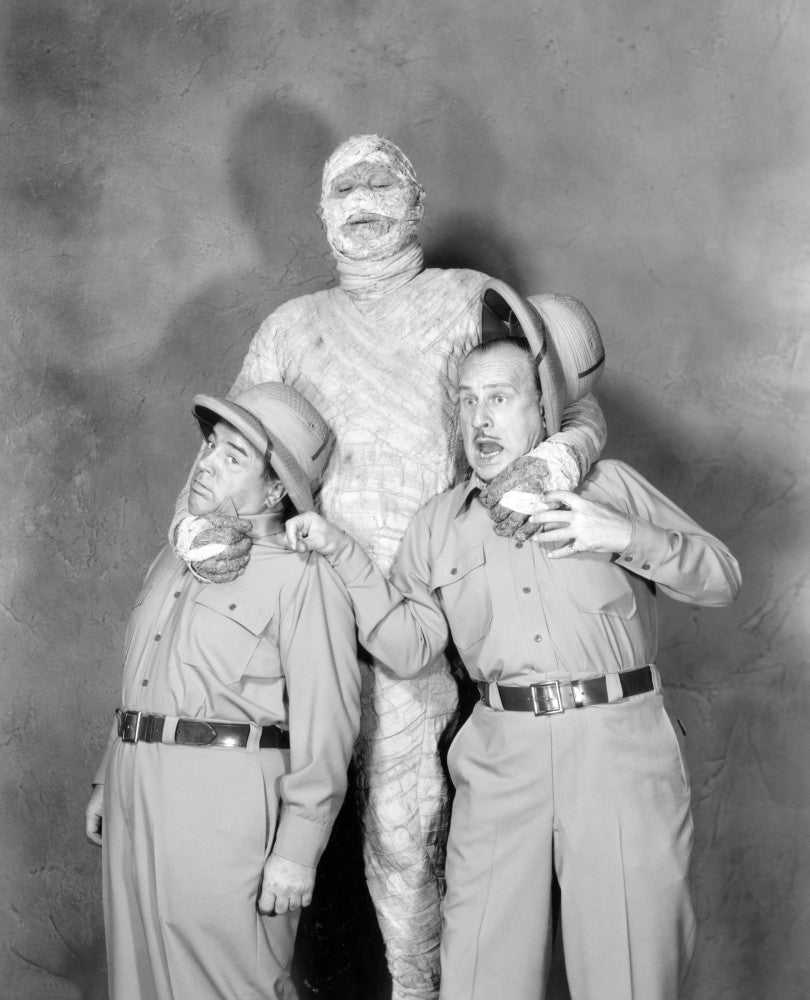 Abbott And Costello Meet The Mummy Fine Art Print