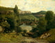 View Of Ornans Fine Art Print - Available in Multiple Sizes