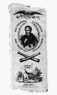 Whig Party 1840 Presidential Campaign Banner Fine Art Print