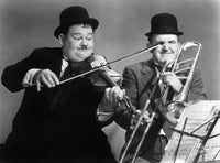 Laurel And Hardy Fine Art Print by Granger Collection