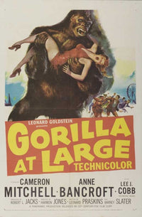 Gorilla at Large Movie Poster - 11 x 17 Print