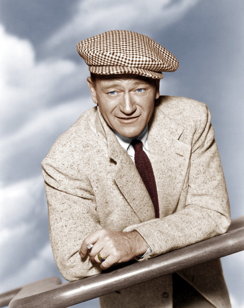 John Wayne Vintage Photo Print - Classic Hollywood Icon