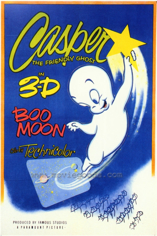 Casper Cartoon Movie Poster Print (27x40) | Posterazzi