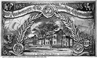 Germantown Homestead Commemorative Engraving by Max Zeitler