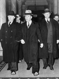 Louis 'Lepke' Buchalter Courthouse Scene Poster Print (1940)