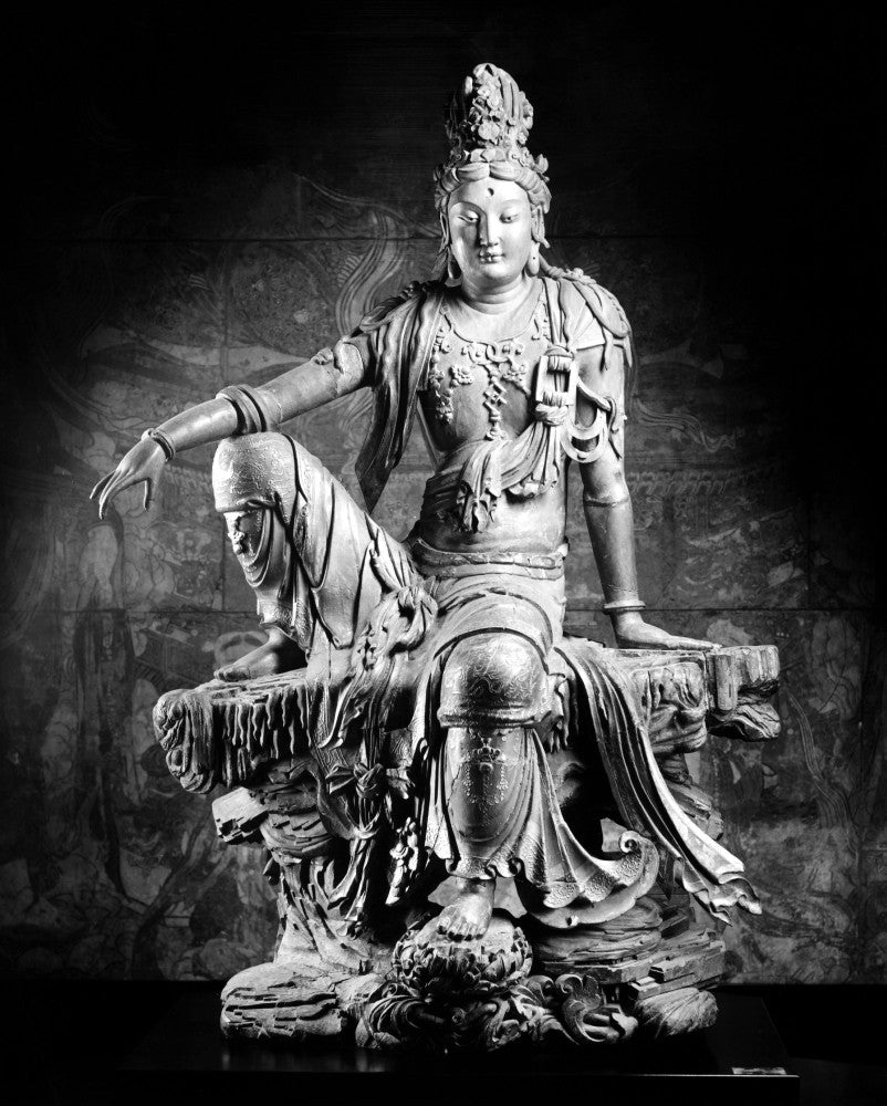Bodhisattva Guanyin Royal Ease Fine Art Print - Shanxi Province