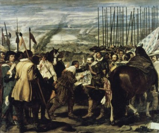Surrender of Breda Fine Art Print by Diego Velazquez