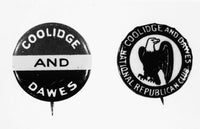Presidential Campaign Buttons, 1924 - Fine Art Print | Posterazzi