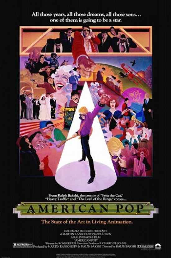 American Pop Movie Poster - 11x17 Print