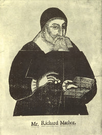 Richard Mather Woodcut Print - Earliest Portrait Engraving | Posterazzi