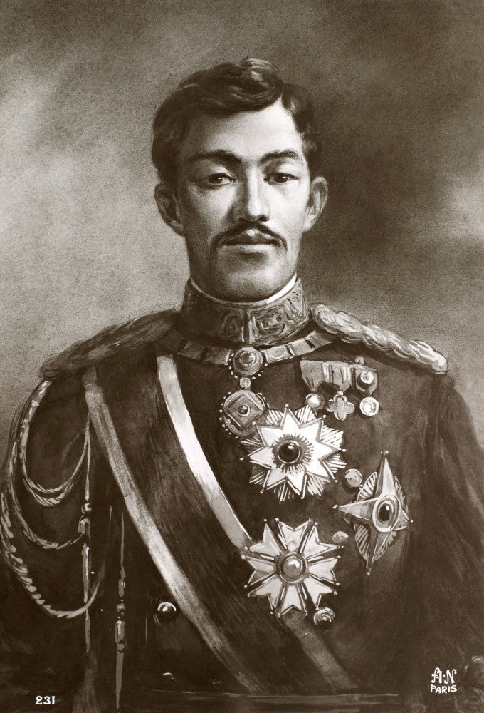 Mutsuhito, Meiji Emperor of Japan Fine Art Print by Granger Collection