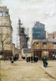Statue of Liberty Oil on Canvas Print by Victor Dargaud - C1884