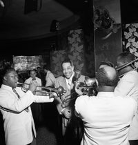 Duke Ellington Performing at the Aquarium in NYC - Fine Art Print by William P. Gottlieb