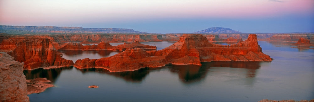 Rocks in a Lake Fine Art Print - Lake Powell, Utah
