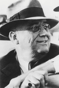 Digitally Restored Vintage Photo of Franklin D. Roosevelt Fine Art Print by John Parrot