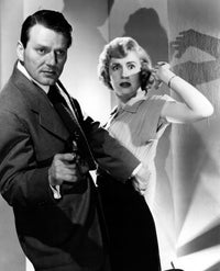 The Narrow Margin Fine Art Print featuring Charles McGraw and Jacqueline White (1952)