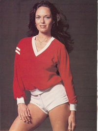 Catherine Bach Red Sweater Photo Print - Available in Multiple Sizes