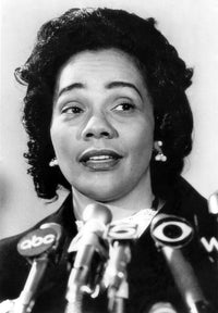 Coretta Scott King History Poster Print - Available Sizes
