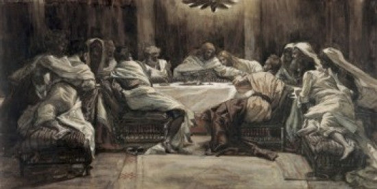 The Lord's Supper Fine Art Print by James Tissot
